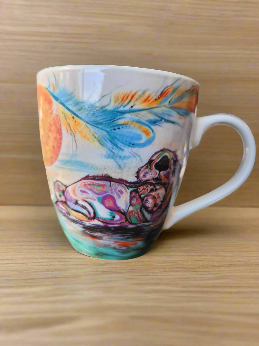 Otter Family Mug