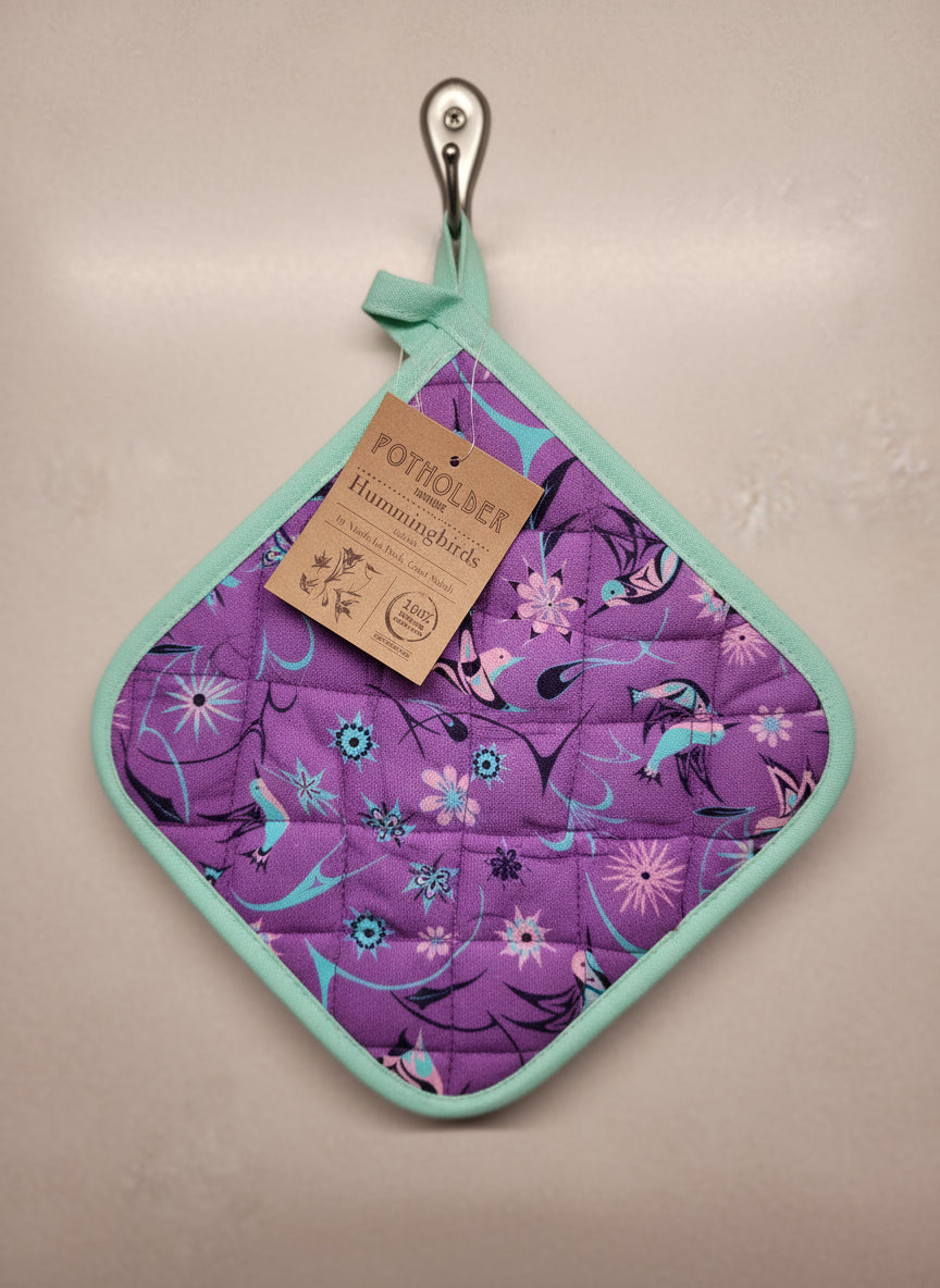 Hummingbirds Pot Holder