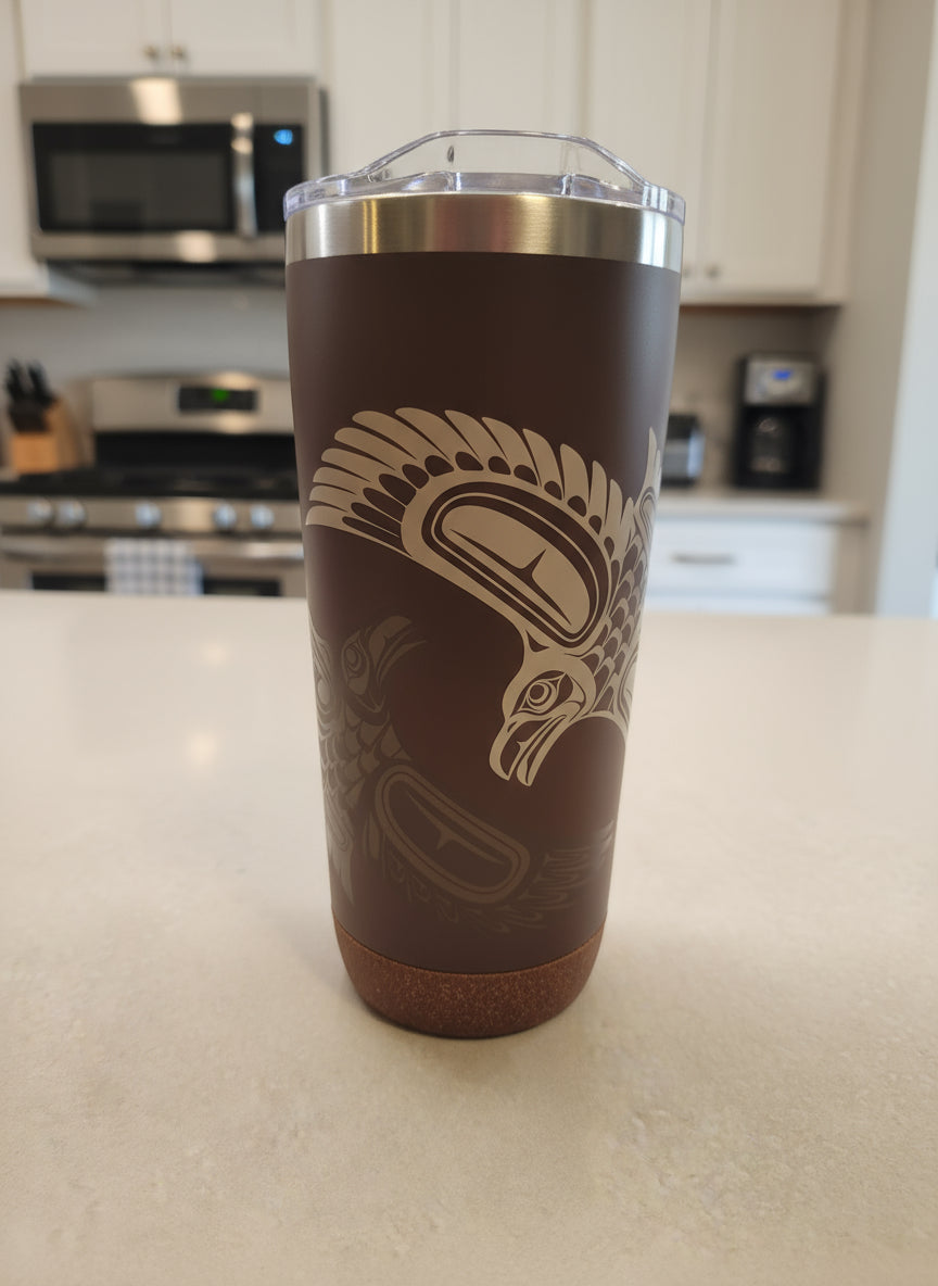 Raven Cork Base Travel Mug