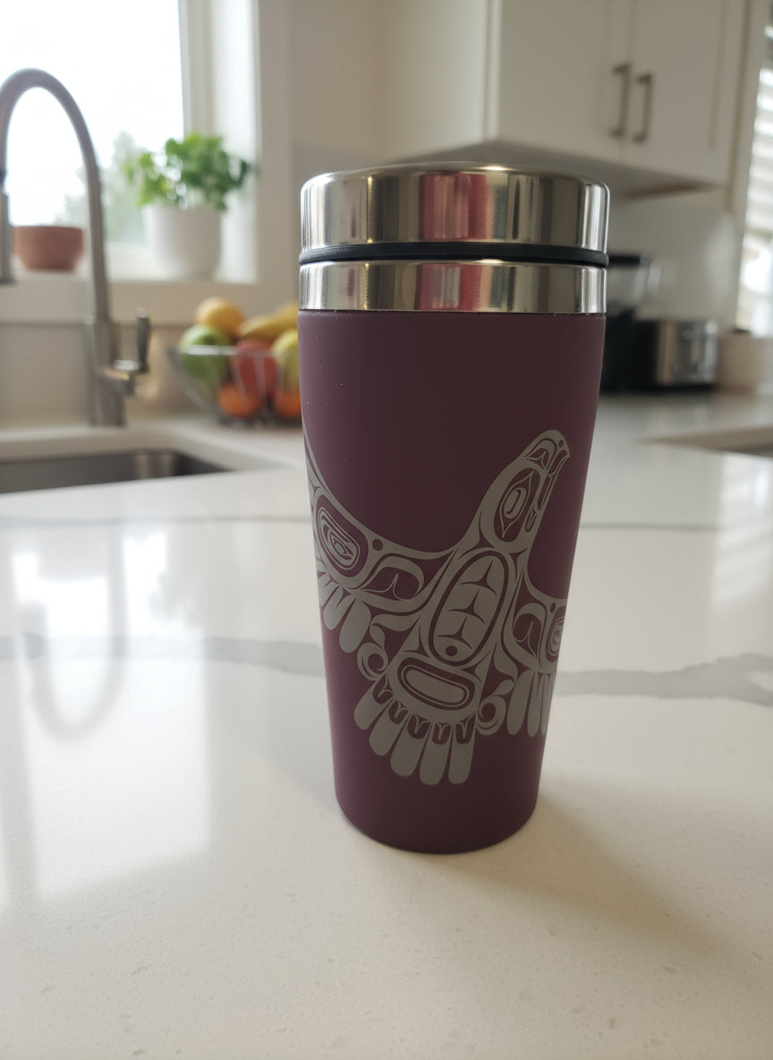 Eagle's First Flight Travel Mug