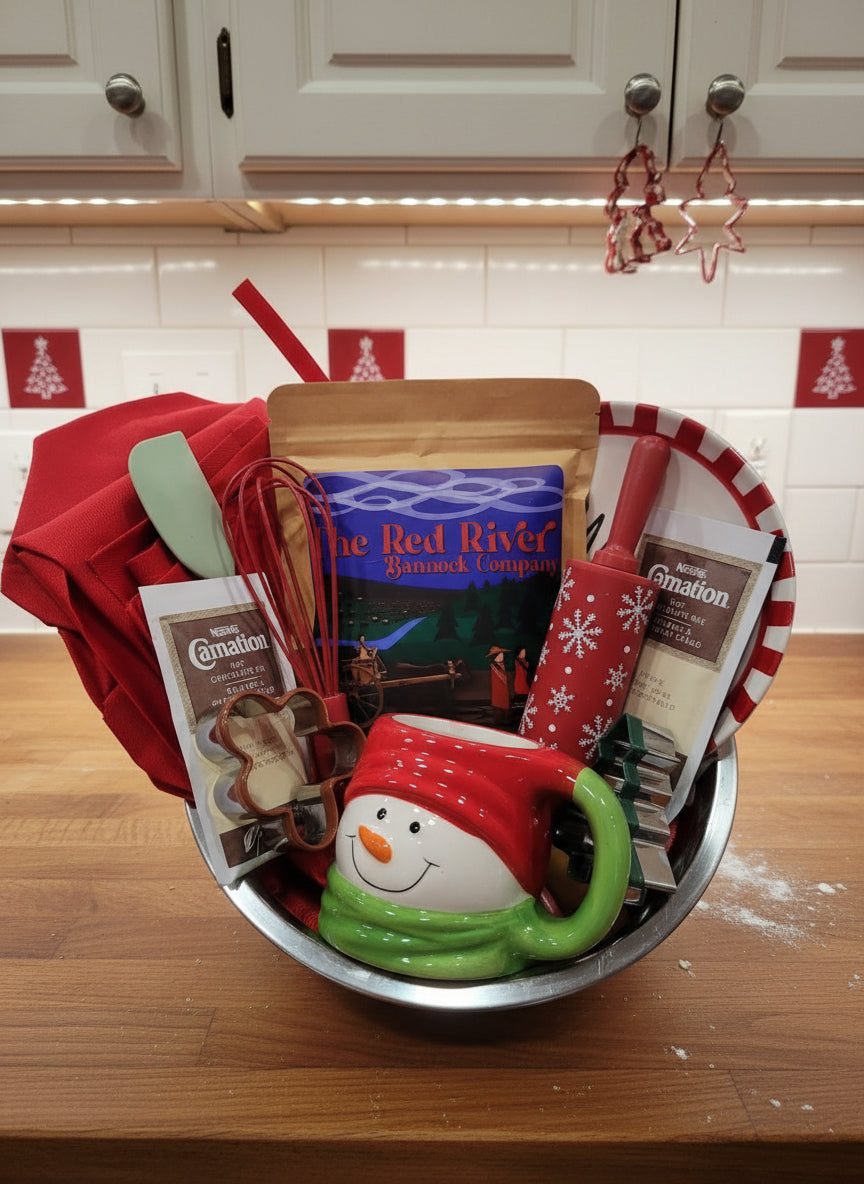 My First Bannock Making Kit - Christmas Version - Limited Quantities