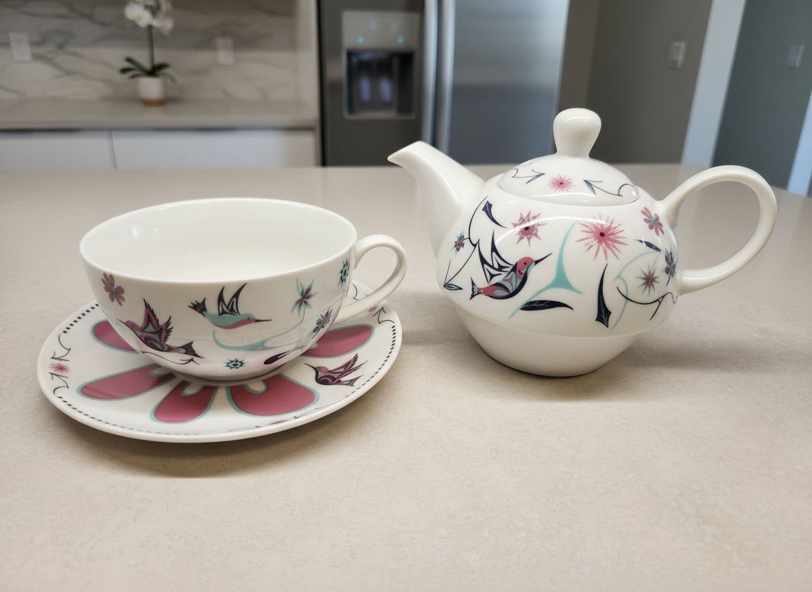 Hummingbird Tea for One Set