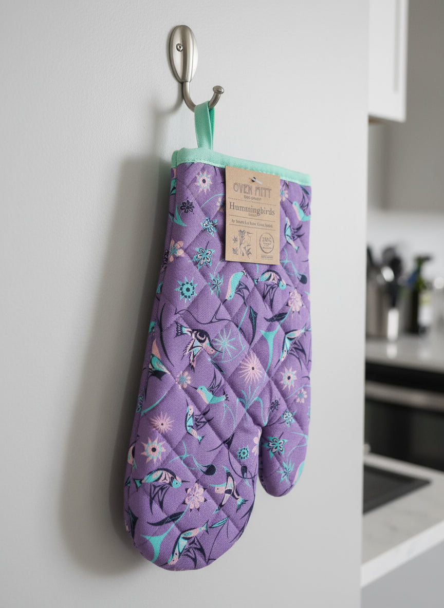 Hummingbird Oven Mitt