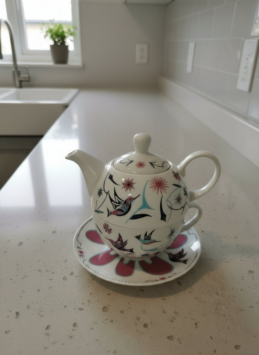 Hummingbird Tea for One Set