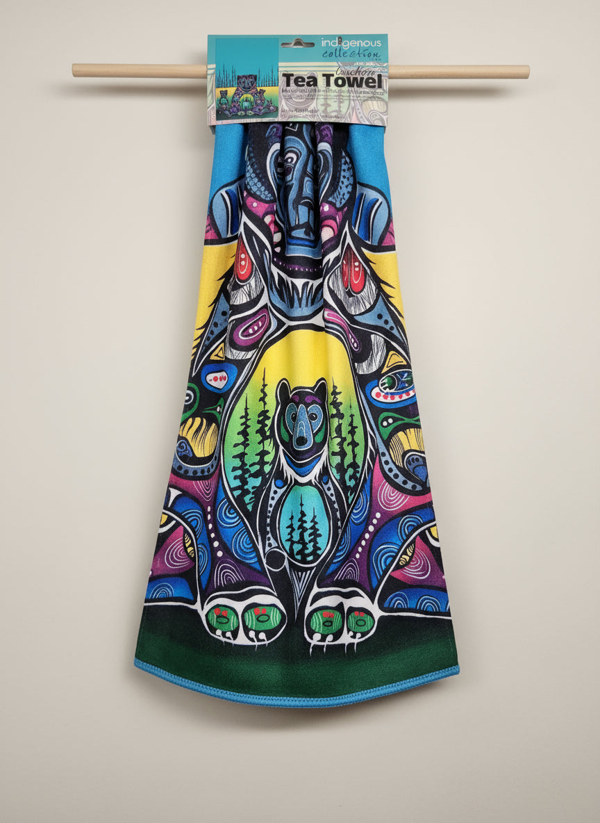 Bear Medicine Tea Towel